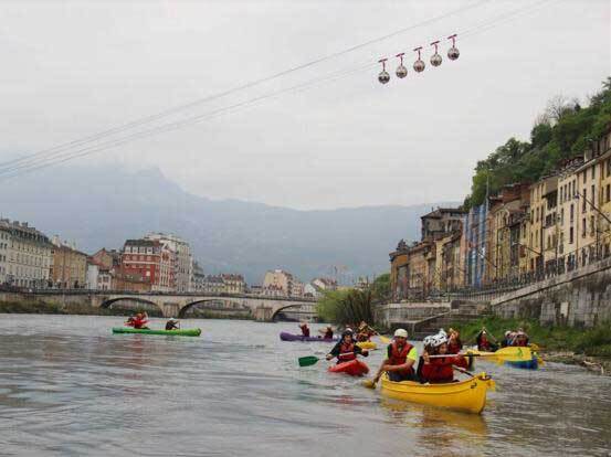 SORTIE CANOË-KAYAK à Grenoble