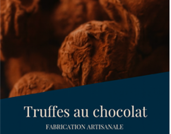 Commande groupée : truffes en chocolat